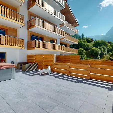 Spacieux - 2 A Coucher Incl Jacuzzi Prive Lejlighed *