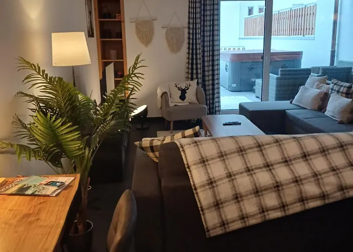 Spacieux - 2 A Coucher Incl Jacuzzi Prive Apartament